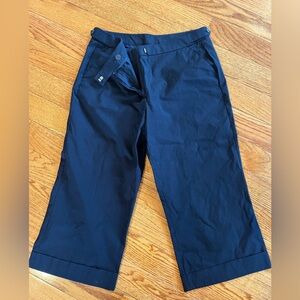 Woman’s wide leg capris pants